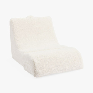 Children's Folding <b>Sofa</b> Lambswool Plush Nap Chair Reading Corner Compressible Packaging 0 To 24 Months Fabric High Elasticity - Product Image 4