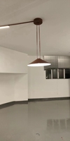 Suspension LED moderne commerciale sur rail, à montage en surface, pour éclairage intérieur de bureau