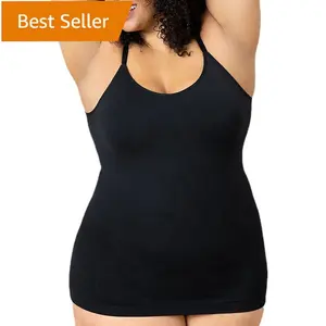 Buy IrisnayaWomen Shapewear Full Slip Tummy Control V Neck Cami