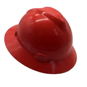 Casco de seguridad de polietileno de alta densidad, seguridad industrial