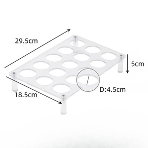 Vente chaude 2 pièces acrylique <span class=keywords><strong>café</strong></span> <span class=keywords><strong>Capsule</strong></span> présentoir <span class=keywords><strong>café</strong></span> sac organisateur - Product Image 2