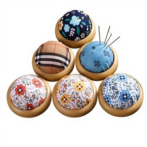 Cojín <span class=keywords><strong>para</strong></span> <span class=keywords><strong>Agujas</strong></span> de Colores, Estilo Japonés, Base de Bambú, Porta <span class=keywords><strong>Agujas</strong></span> de <span class=keywords><strong>Coser</strong></span>, Almacenamiento, Decoración del Hogar, Manualidades - Product Image 1