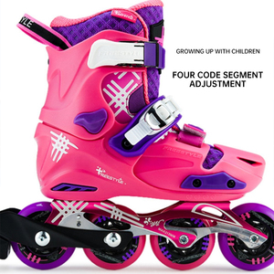 Patins à roulettes pour enfants OEM, vitesse réglable, pour débutants, filles et garçons, extérieur, slalom, légers, résistants aux chocs - Product Image 5