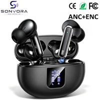 YYK-Q10 13mm grands écouteurs intra-auriculaires dynamiques conception à poignée courte écouteurs Tws sans fil antibruit avec 4 microphones HD
