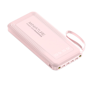 Batterie externe <span class=keywords><strong>portable</strong></span> pour téléphone <span class=keywords><strong>portable</strong></span> <span class=keywords><strong>avec</strong></span> câbles intégrés, chargeur <span class=keywords><strong>portable</strong></span> pour téléphones mobiles, Powerbank 22,5W 10000mAh - Product Image 3
