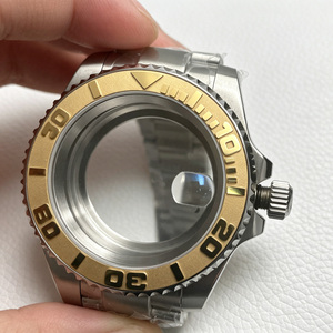 40mm <span class=keywords><strong>GMT</strong></span> Edelstahl-Uhrengehäuse Wasserdicht für NH2813/8215 & NH35/34/36/38/70 Uhrwerke Unterstützt OEM/ODM - Product Image 4