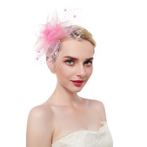 Sombreros Elegantes de Sinamay con Plumas para Dama, Estilo Iglesia, 2021 - Product Image 6
