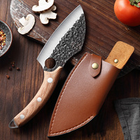 Forgeage professionnel extérieur Portable Camping chasse couteau de boucher os viande couperet couteau de Chef