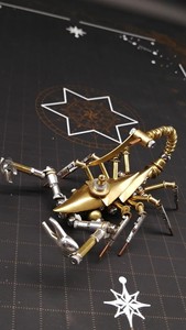 Rompecabezas 3D de Insectos Mecánicos Punk, Mantis y Escorpión, Manualidades Creativas para Niños, Regalo DIY - Product Image 4