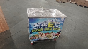 Machine à crème glacée frite multi-saveurs Utilisation facile et longue durée de vie Rouleau de crème glacée - Product Image 6