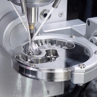 Machine de fraisage dentaire CNC 5 axes tout-en-un OWNSMILE pour prothèses dentaires, fonctionnement humide et sec