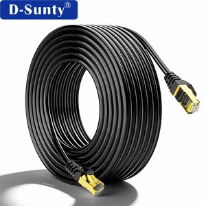 Cable de Red LAN de Alta Velocidad Cat7 para Interiores/Exteriores, PVC, SFTP, 10Gbps, 600MHz, 28AWG, 26AWG, 24AWG, Cobre Puro, 305m, Fábrica OEM - Product Image 1