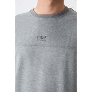 Ensemble de survêtement pour homme Keith Grey Melange, décontracté, respirant, coupe adulte - Product Image 2