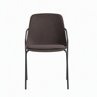 Chaise en feutre recyclé pressé à chaud, fabriquée à partir de bouteilles en plastique post-consommation, forme personnalisée, chaise ergonomique pour la maison et le bureau