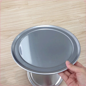 ถาดพิซซ่าอลูมิเนียมกลมขนาด18นิ้วถาดพิซซ่าอลูมิเนียมขนาด45ซม. ใช้ในเชิงพาณิชย์ - Product Image 5