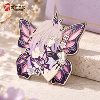 Badges Métalliques Personnalisés, Pins en Émail Personnages d'Anime et de Jeux, Broches de Revers de Dessins Animés, Souvenirs de Collection en Gros