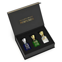 Boîte magnétique à texture naturelle effet vague d'eau, couvercle intérieur peint à la main avec motif floral, pour soins du visage à base d'extraits végétaux, boîte de soins de la peau