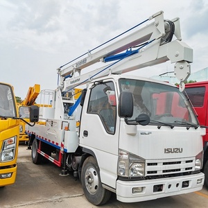 Camión con plataforma elevadora articulada ISUZU de 16 m, camión con cesta elevadora de brazo plegable, camión elevador aéreo - Product Image 3