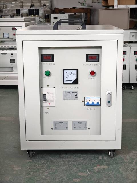 Single 3-phase 240v/380v 50kva Converter Motor 230v/380v Home Air Conditioner Phase Converter 50/60hz Output for Automotive Use