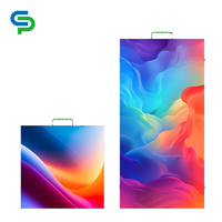 Светодиодный экран Shengpeng P3.91 Full Color для рекламы, 7680 Гц, для аренды внутри помещений, для сцены и выступлений