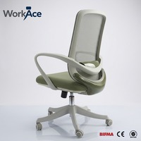 Silla de Conferencia Ergonómica Plegable y Ajustable, Diseño Plegable, para Sala de Capacitación, de Malla, Apilable, Venta al Por Mayor