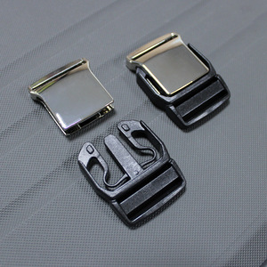 Hebilla semimetálica de 25 mm de aleación para correa de perro, accesorio duradero para mascotas, para mochilas - Product Image 4