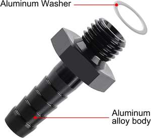 एम 18*1.5 मिमी पुरुष 1/2 "<span class=keywords><strong>3</strong></span>/4" नली बैब ईंधन तेल पंप इनलेट सीधे फिटिंग एडाप्टर बारब - Product Image 3