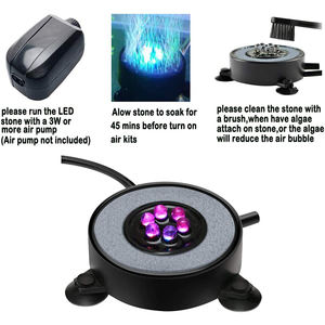 Kleurrijke <span class=keywords><strong>Led</strong></span> <span class=keywords><strong>Aquarium</strong></span> Lucht Stenen Veranderende Bubble Licht Met Sucker Voor <span class=keywords><strong>Aquarium</strong></span> - Product Image 4