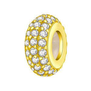 Colgante con diseño de cuentas brillantes, accesorio original de alta gama para pulseras DIY, venta al por mayor, colgante para pulsera de mujer - Product Image 1