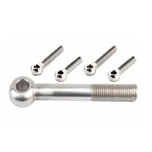 M8 M10 M12 M16 Acier au carbone Classe Grade 4.8 8.8 10.9 12.9 Cadmium Nickel Chrome Plaqué Boulon à oeil DIN444