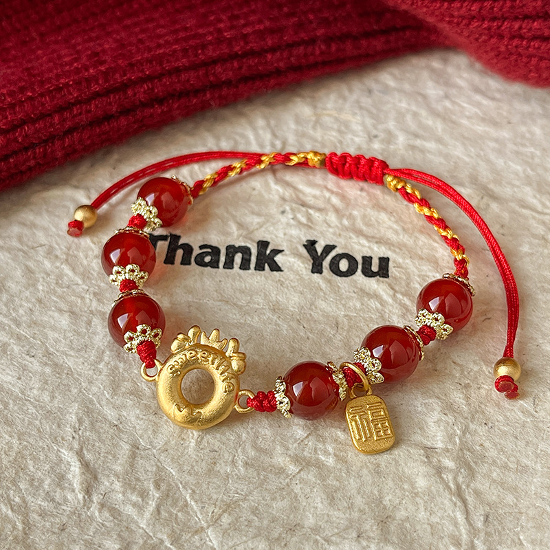 Prosy Roman Crystal Bracciali Accessori per mani fantasia Gioielli regolabili per donne e ragazze (oro