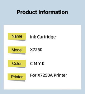 Cartucho de Tinta de Recarga Compatible con Chip, 1000 ml, CMYK, para Impresora Riso ComColor X7250A, Impresión Comercial de Oficina - Product Image 3