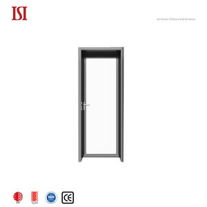 أفضل علامة تجارية باب داخلي من الألومنيوم بسيط تصميم قسم أنيق لغرفة المعيشة والمطبخ والحمام وغرفة النوم - Product Image 1