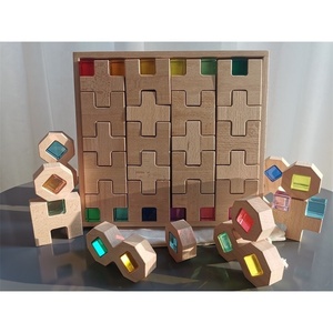 16pcs acrobat balance toy <strong>blocks</strong> acrobatic troupe <strong>stacking</strong> <strong>blocks</strong> puzzle classic domino game balancing building <strong>blocks</strong> set - Product Image 1