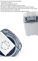 Nouvelle machine à glaçons électrique automatique de conception innovante pour usage domestique, portable, prix d'usine
