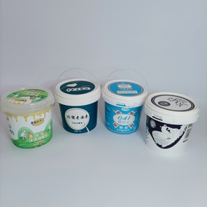 1l pp plastic popcorn bucket, cheap popcorn tubs