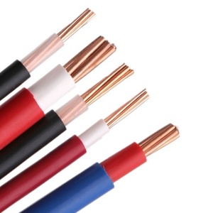 Cable <span class=keywords><strong>de</strong></span> cableado doméstico BV/BVR con aislamiento <span class=keywords><strong>de</strong></span> PVC, 450/750V, 1,5-10mm², para uso residencial/comercial, certificado CE/CCC/ISO 9001 - Product Image 1