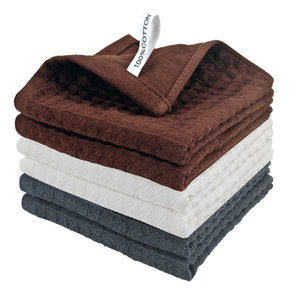 Tovagliolo in Cotone a <span class=keywords><strong>Nido</strong></span> <span class=keywords><strong>d</strong></span>'<span class=keywords><strong>Ape</strong></span> Panno da Cucina Waffle per Lavare i Piatti Strofinaccio Addensato Assorbente per la Pulizia - Product Image 1