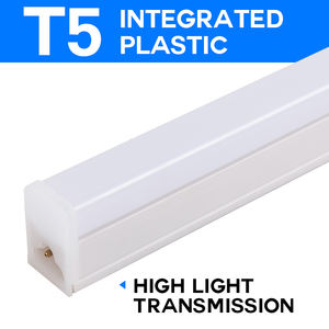 Tube carré en plastique intégré 18W SMD2835 T5 avec interrupteur DIP 3CCT, longueurs 2ft, 3ft, 4ft, pour entrepôt et atelier - Product Image 2