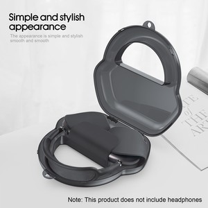 2021 nouveau casque Transparent couverture Simple Collection sac résistant à la pression anti-rayures casque étui pour Airpods <span class=keywords><strong>Max</strong></span> - Product Image 5