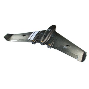 Avión <span class=keywords><strong>RC</strong></span> Reptile Harrier S1100 Negro, Envergadura de 1100 mm, Ala Volante FPV de EPP, <span class=keywords><strong>KIT</strong></span>/PNP con Giroscopio, Componentes de Motor para Exteriores - Product Image 5