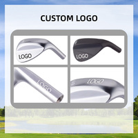 Prix d'usine, haute qualité, OEM personnalisé, club de golf wedge pour homme, forgé et usiné CNC, finition argentée sablée, 52 degrés
