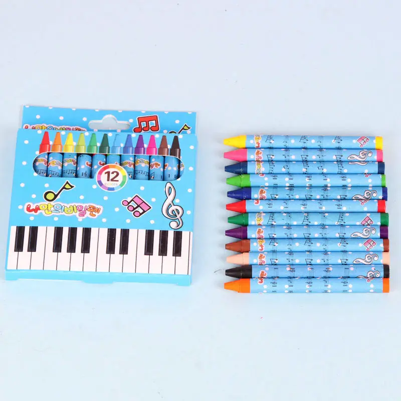 SET Krayon Pensil Warna Anak-anak, 12 Buah Harga Kompetitif