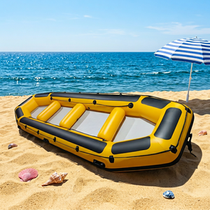 Bote Inflable para 10 Personas con Piso de Aluminio en Venta, 550 cm - Product Image 1