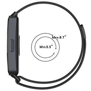 Paquete de accesorios Forwelleny, bandas de reloj inteligente de metal, <span class=keywords><strong>Correa</strong></span> magnética, pulsera Milanesa, pulsera de bucle para <span class=keywords><strong>Huawei</strong></span> Band 8 9 10 - Product Image 3