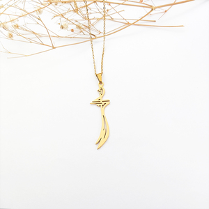 Collana con Spada di <span class=keywords><strong>Zulfiqar</strong></span>, Spada dell'Imam Ali, Gioielleria in Argento per Uomo, Collana Islamica, Gioielli Ipoallergenici all'Ingrosso - Product Image 5