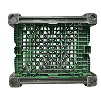 Poubelle de récolte ventilée et emboîtable de 1200x1000x790mm pour stockage à froid