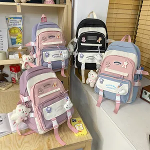 Hot Sales backpack bag lovely pendant other backpacks school bags for teenagers