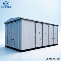 Subestación en Caja de 11KV 1250KVA con Unidad de Reducción de Ruido Montada en Plataforma para Instalaciones de Distribución de Energía Central en Escuelas y Hospitales