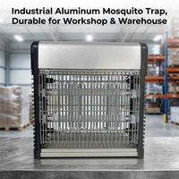 Piège à insectes électrique commercial JB20E 2*6L en alliage d'aluminium avec lumière UV pour le contrôle des insectes